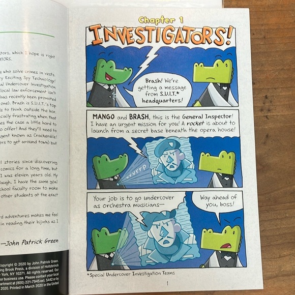 Investi Gators - Take the plunge Sneak peek! Comic - FCBD - 2020 - Picture 7 of 12